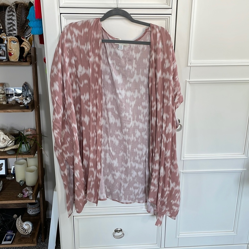 Pink and cream kimono